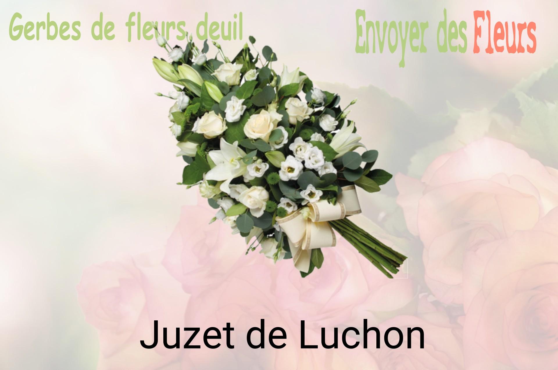 Gerbe de fleurs de deuil livrée à Juzet-de-Luchon